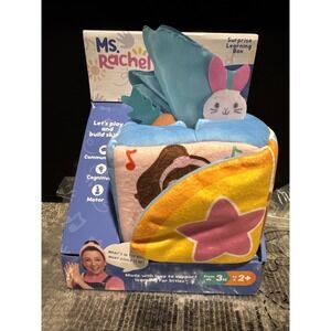 Ms. Rachel Official Surprise Learning Box Educational Toys with Stuffed Animals‎